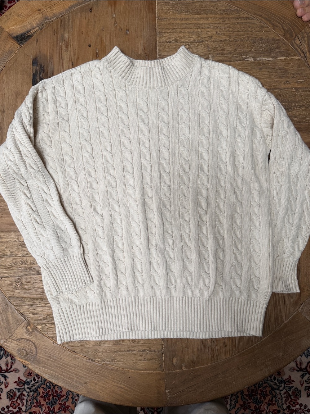 Gap Teen cable sweater 12